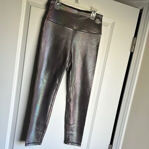 Zyia size 6-8 metallic leggings